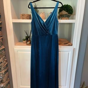 Size 12 Christina Wu Velvet Dress